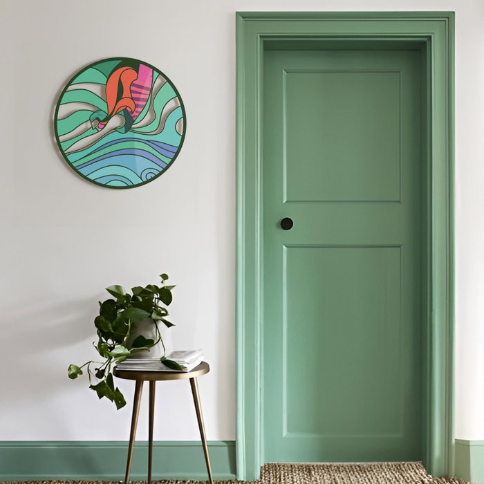 Wallity Nature’s Melody - APT821 69 Accesorio de Pared de Metal Decorativo Multicolor Wallity Nature’s Melody - APT821 69 Accesorio de Pared de Metal Decorativo Multicolor